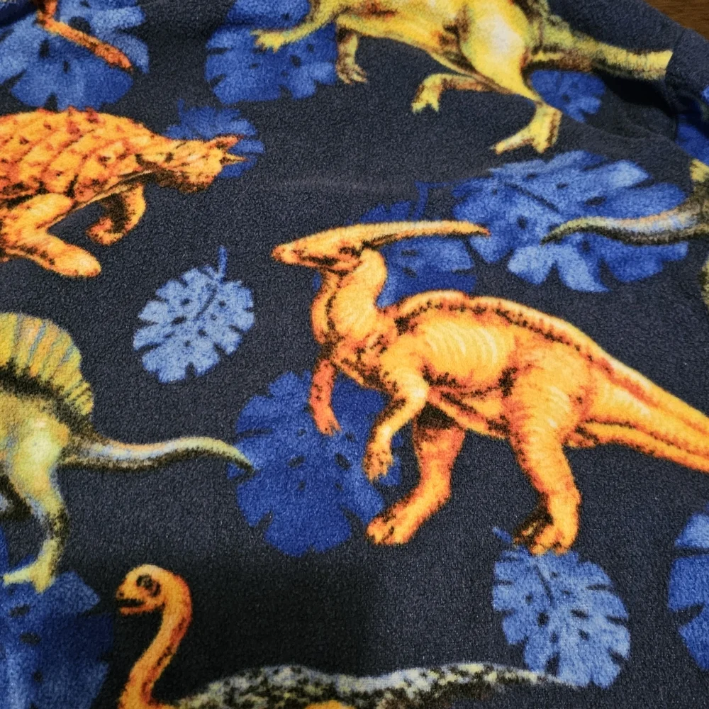 Place Kids Dinosaur Pajama Set - Blue and Orange